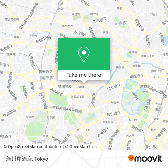 Shinkawaya Liquor Store map