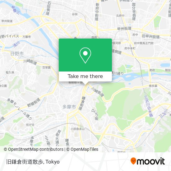 旧鎌倉街道散歩 map