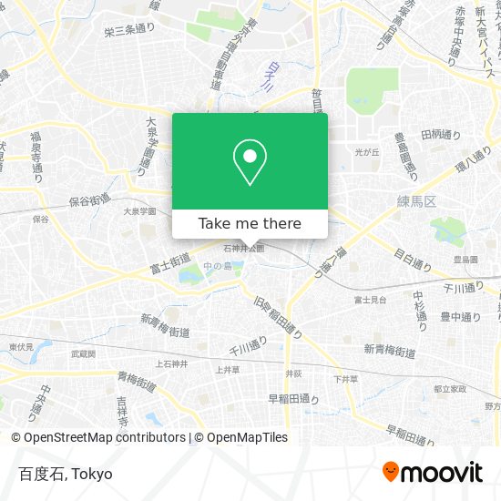 百度石 map