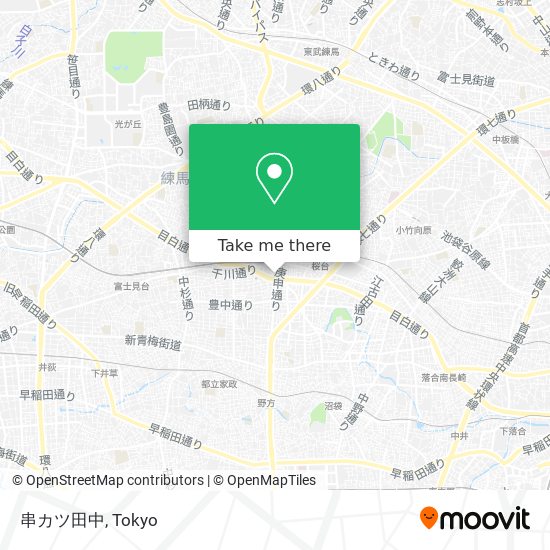 串カツ田中 map