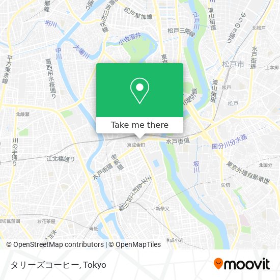 タリーズコーヒー map