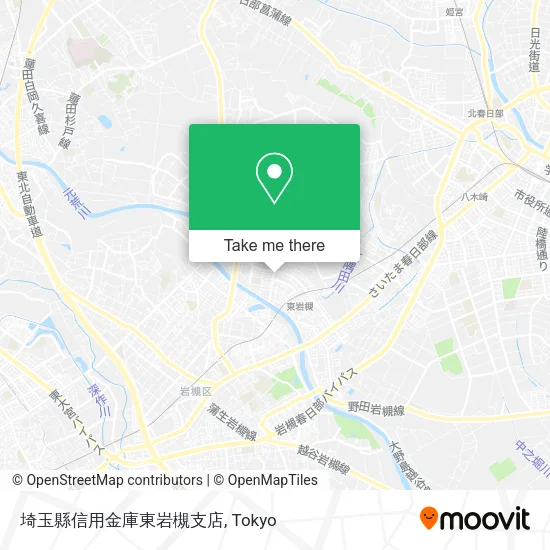 埼玉縣信用金庫東岩槻支店 map
