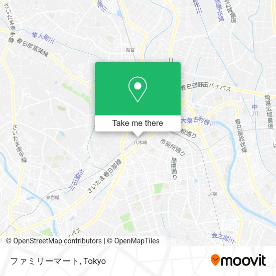 ファミリーマート map