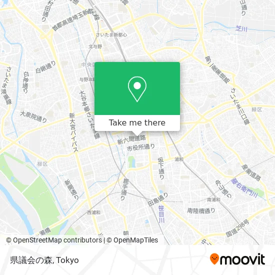 Prefectural Assembly Forest map