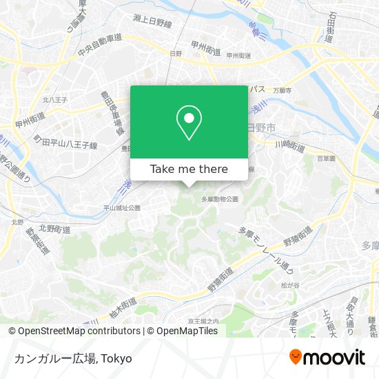 カンガルー広場 map