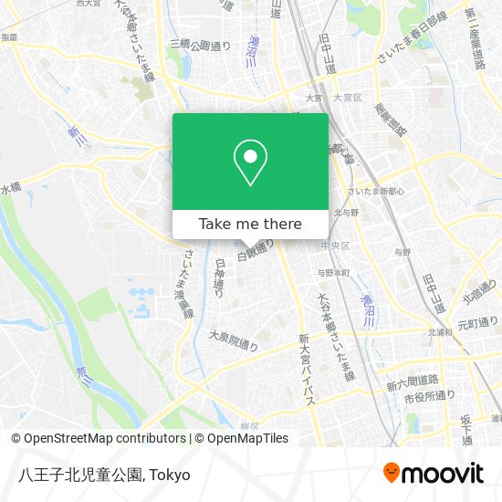 八王子北児童公園 map