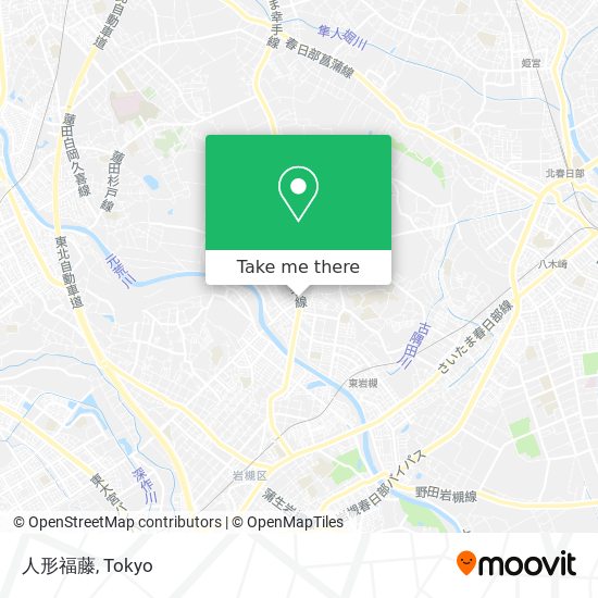 人形福藤 map