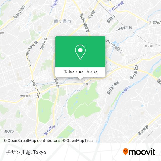 チサン川越 map