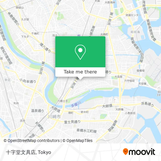 十字堂文具店 map