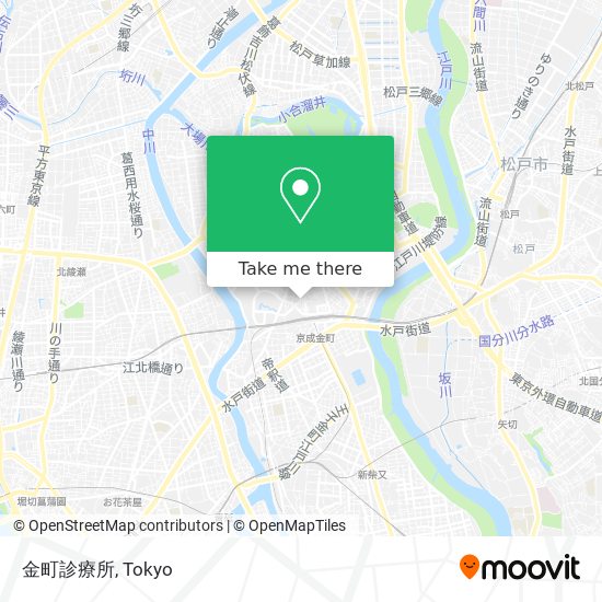 金町診療所 map