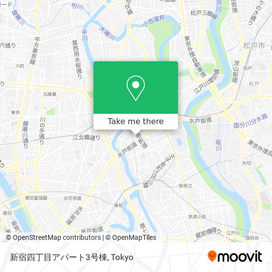 新宿四丁目アパート3号棟 map