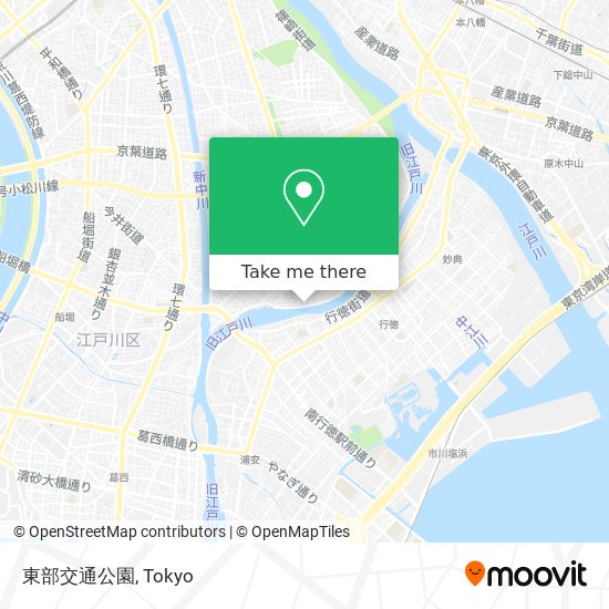 東部交通公園 map