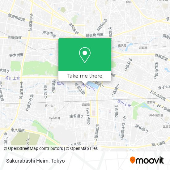 Sakurabashi Heim map