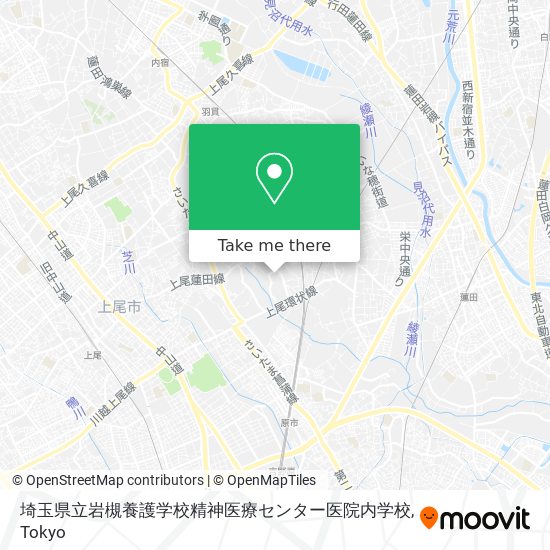 埼玉県立岩槻養護学校精神医療センター医院内学校 map