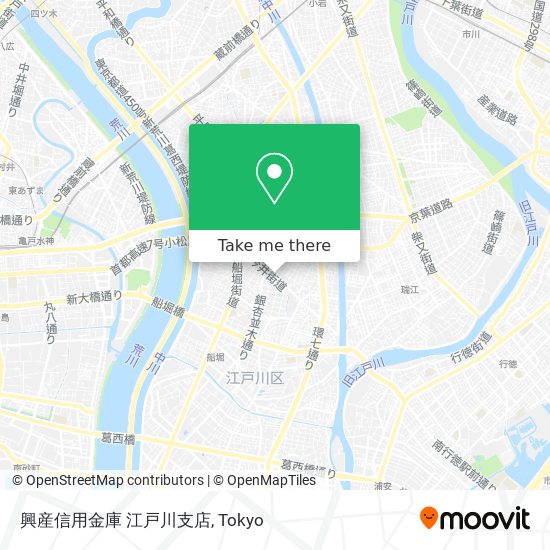 興産信用金庫 江戸川支店 map