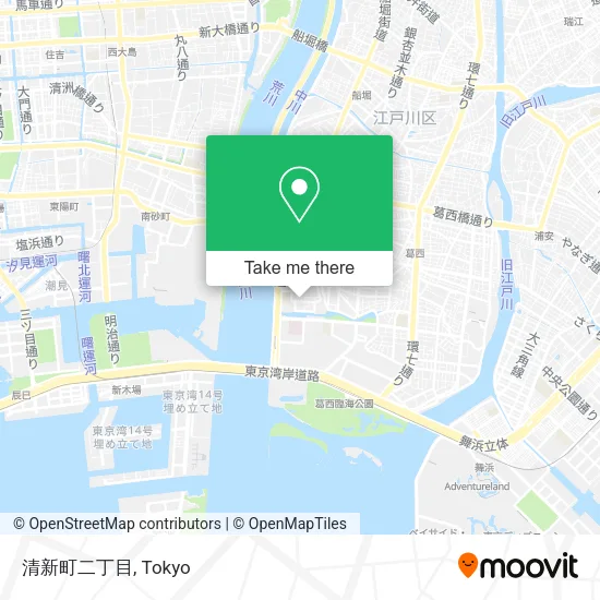 清新町二丁目 map