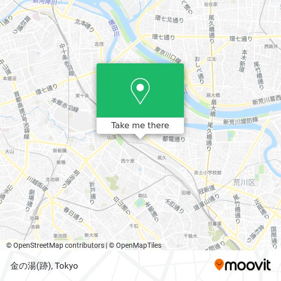 金の湯(跡) map