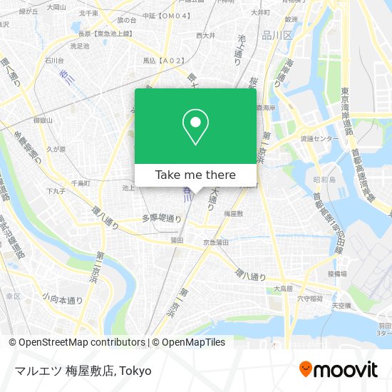 マルエツ 梅屋敷店 map