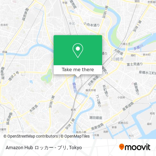 Amazon Hub ロッカー - ブリ map