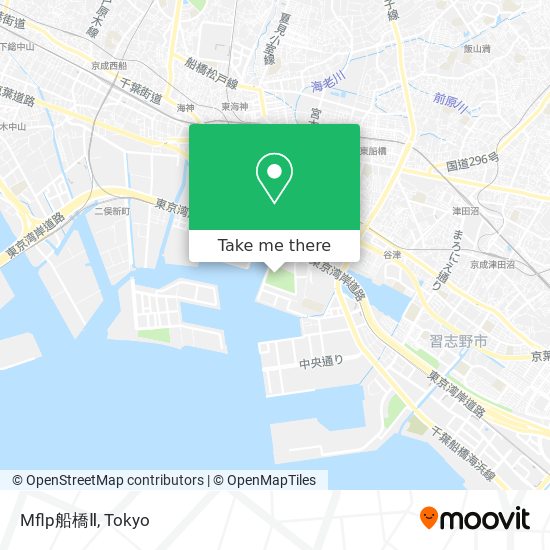 Mflp船橋Ⅱ map