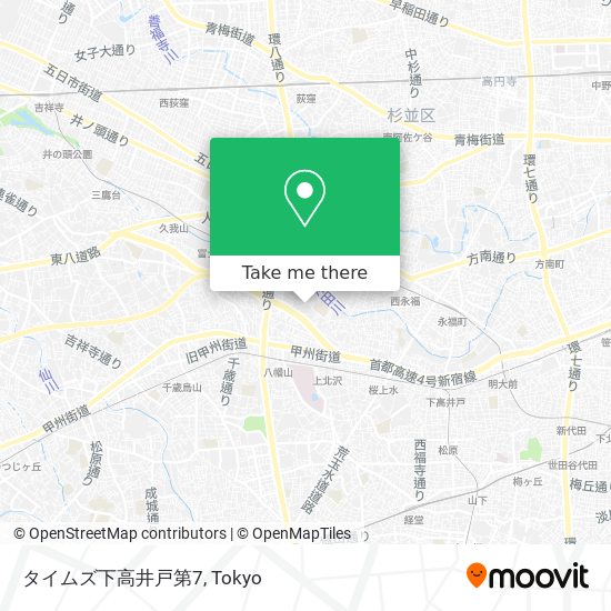 タイムズ下高井戸第7 map