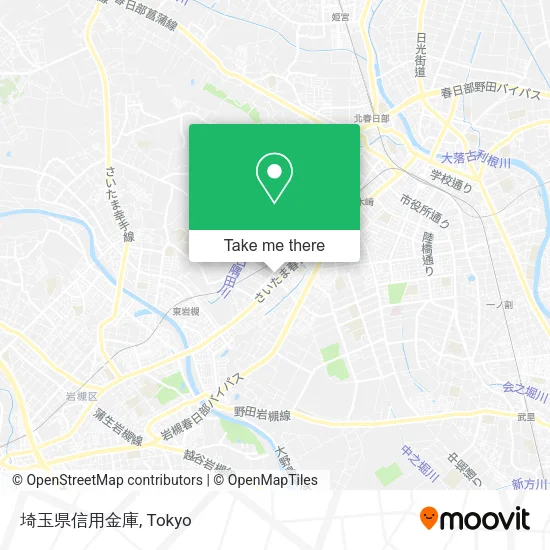 埼玉県信用金庫 map
