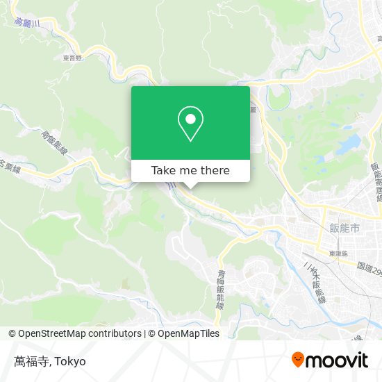 萬福寺 map