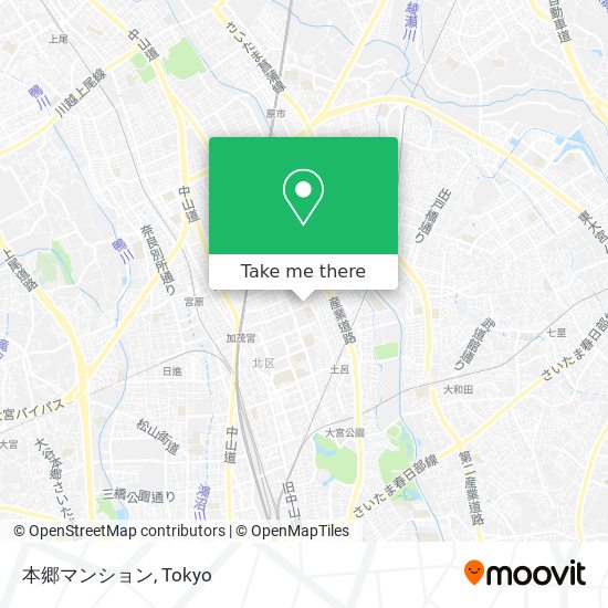 本郷マンション map