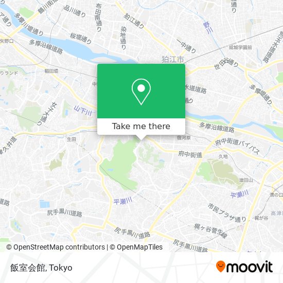 飯室会館 map