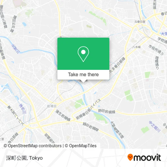 深町公園 map