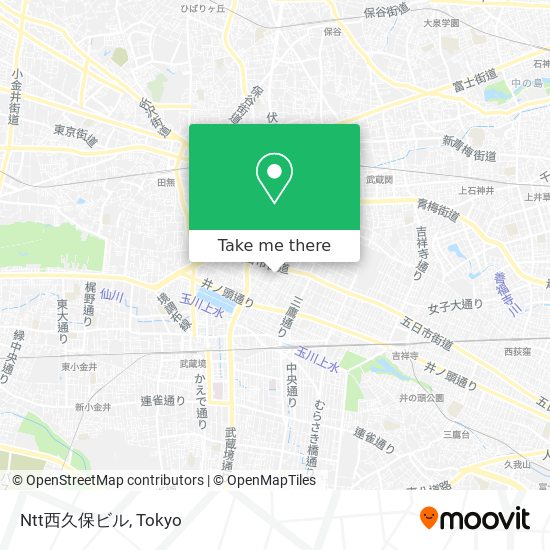 Ntt西久保ビル map