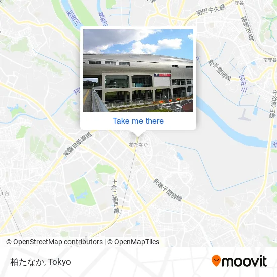 柏たなか map