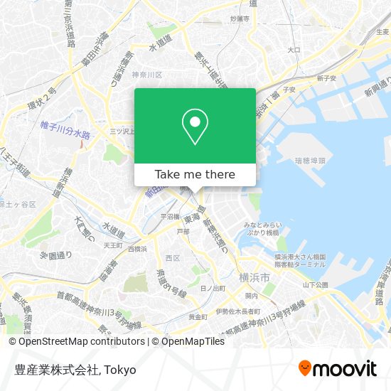 豊産業株式会社 map