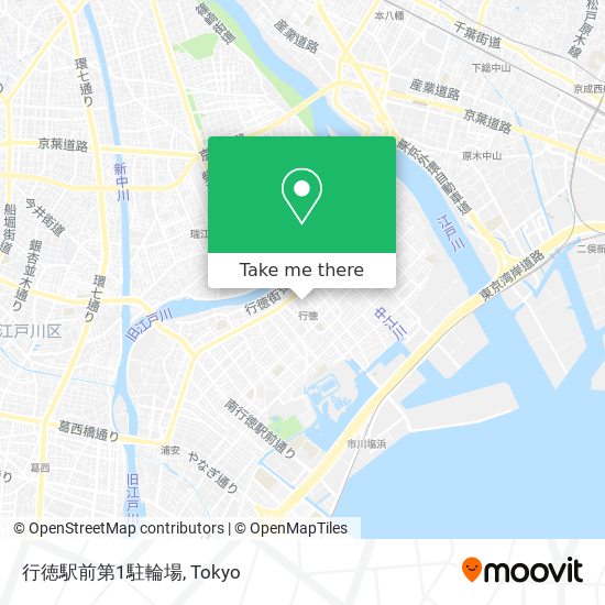 行徳駅前第1駐輪場 map