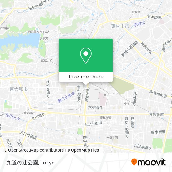 九道の辻公園 map