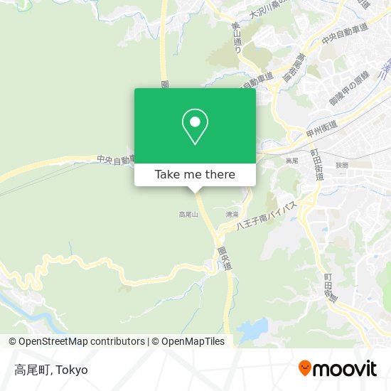 高尾町 map