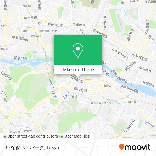 いなぎペアパーク map