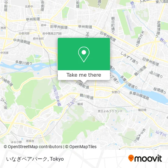 Inagi Pair Park map
