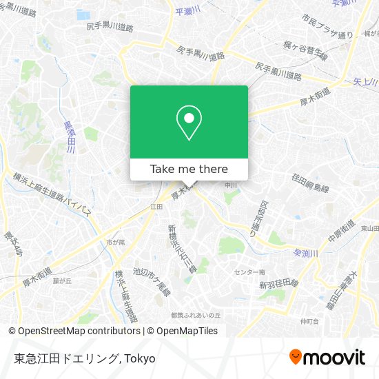 東急江田ドエリング map