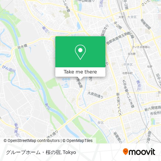 グループホーム・桜の宿 map