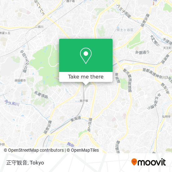 正守観音 map