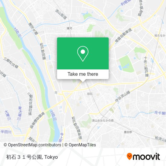 初石３１号公園 map
