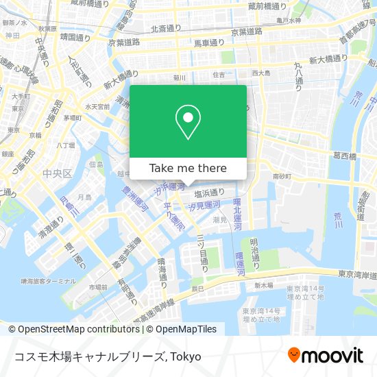 コスモ木場キャナルブリーズ map