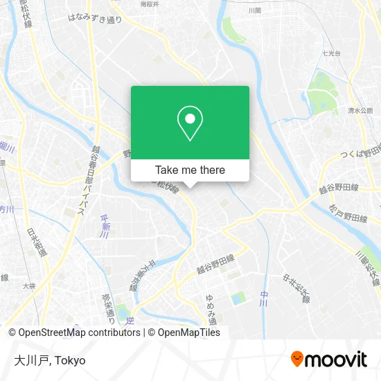 大川戸 map