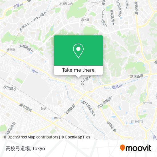 高校弓道場 map