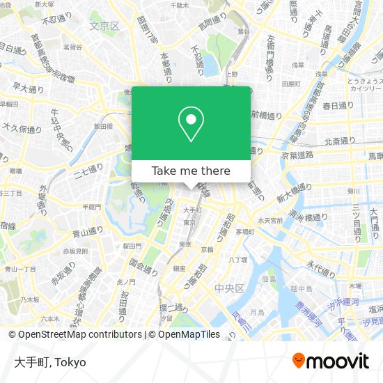 大手町 map