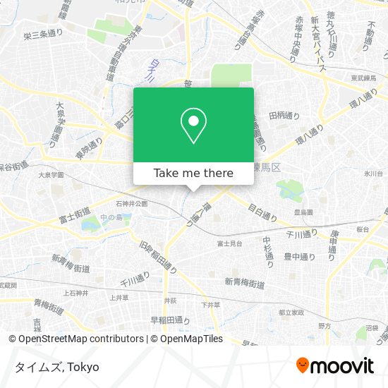 タイムズ map