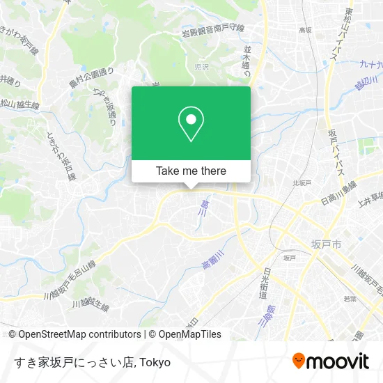 すき家坂戸にっさい店 map