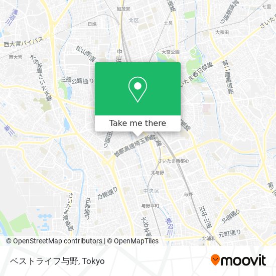 ベストライフ与野 map