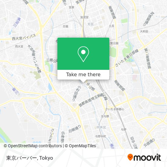 東京バーバー map